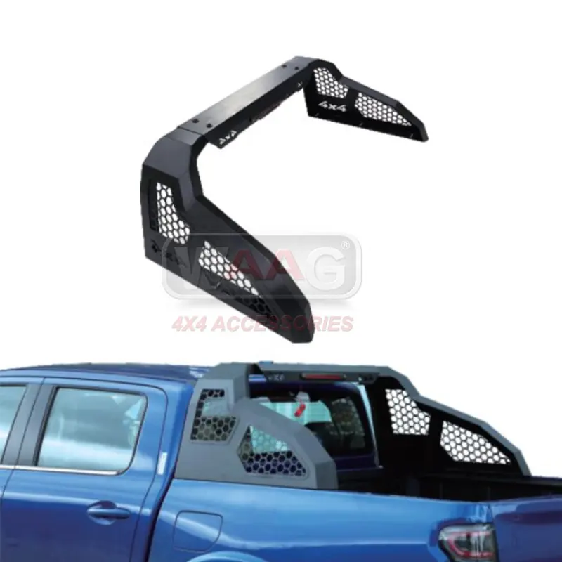 Barres roulantes de Sport de lit de camion noir mat avec feu de freinage pour camion Ford Mazda BT50 GMC Sierra 1500