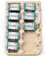 Rail de guidage linéaire haute précision HIWIN HGH30 HGH35 avec bloc coulissant à faible bruit pour machine CNC et équipement d'automatisation