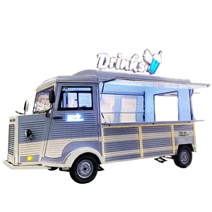 Voedsel Kiosk Karren Camping Trailer Gebruikt Voedsel Vrachtwagens Bakkerij Truck Elektrische Ijs Eten Truck