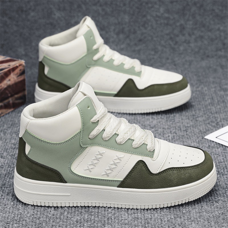 White -green
