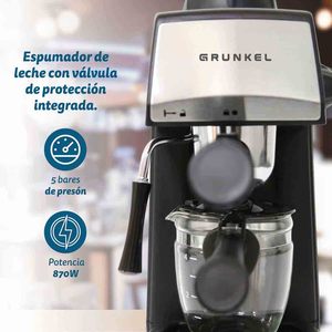 Macchina per caffè espresso Grunkel 5 bar 870W automatica per uso domestico - Product Image 3