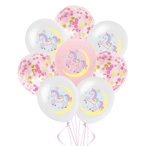 12-Inch <strong>Unicorn</strong> Theme Latex Balloon Decoration Set Colorful <strong>Party</strong> <strong>Supplies</strong> for Children's Birthday Mother's Day Halloween - Product Image 1