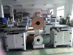 DWC-520 bán tự động đôi dây chất kết dính cuốn sách CuộN ràng buộc và hình thành máy cho máy tính xách tay - Product Image 5