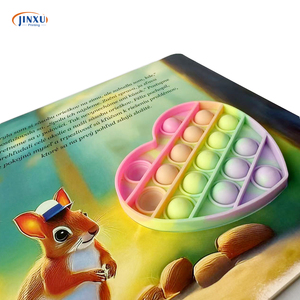 El libro <span class=keywords><strong>de</strong></span> <span class=keywords><strong>cuentos</strong></span> creativo con agujeros <span class=keywords><strong>de</strong></span> cartón viene con elementos divertidos <span class=keywords><strong>de</strong></span> Press-and-Play para aliviar el estrés - Product Image 5