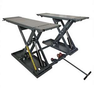 <span class=keywords><strong>Lift</strong></span> Mobil Gunting Hidrolik Silinder Ganda Merk Xinyuan Berkualitas Tinggi, Motor Listrik, Kapasitas 3.5T, Tinggi Angkat 3.5m - Product Image 4