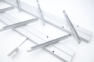 4 chân Rèm màn trập Trắng Manuel nhà điều hành mông cho louvres cửa sổ louvrers màn trập không có đánh giá nào - Product Image 3