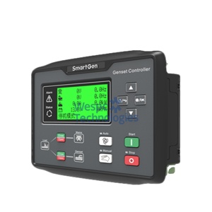 Panneau de commande de générateur diesel SmartGen HGM7220N, écran LCD 132x64, 8-35VDC, RS485, USB, démarrage/arrêt automatique, système <span class=keywords><strong>ATS</strong></span> - Product Image 1