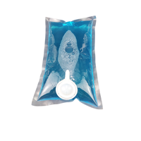 Sac de recharge pour distributeur de savon à disque de 1000ml, sac de désinfectant pour les mains en gel à alcool à pompe mural avec distributeur manuel.