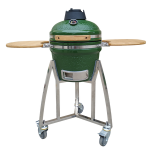 AUPLEX <span class=keywords><strong>Parrilla</strong></span> Kamado de Cerámica para Exteriores de 16 Pulgadas, Ahumador de Carbón, <span class=keywords><strong>Parrilla</strong></span> OEM, <span class=keywords><strong>Parrilla</strong></span> Kamado de Carbón para Jardín y Cocina - Product Image 1