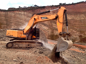 จีนแบรนด์ที่มีชื่อเสียง <span class=keywords><strong>SANY</strong></span> ขุดที่ได้รับอนุญาต SY750H การดำเนินงานน้ำหนัก70ตัน75ตันขนาดใหญ่รถขุดตีนตะขาบไฮดรอลิ - Product Image 5