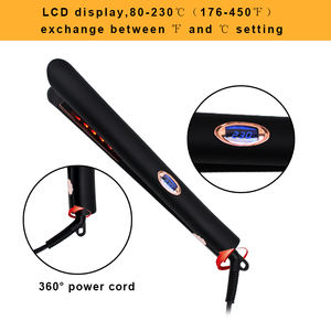 Infrarouge 450F Cheveux Lisseur Salon Kératine Traitement Planchas De Cabello Titane Ménage 2 en 1 Lissage Fer À Friser - Product Image 6