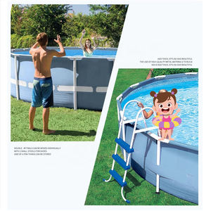 Conjunto de piscina redonda <span class=keywords><strong>intex</strong></span> 26756 20ft, quadro com filtro e bomba de filtro, para área externa - Product Image 4