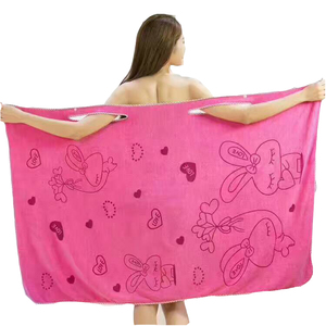 <span class=keywords><strong>Toallas</strong></span> de baño de diseño rosa, conjunto de <span class=keywords><strong>toallas</strong></span> de baño de microfibra - Product Image 2