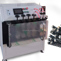 La machine à couper les câbles métalliques avec un diamètre de coupe de 0.2-5mm est utilisée pour les attaches de câble de frein et appliquer la corde de blocage