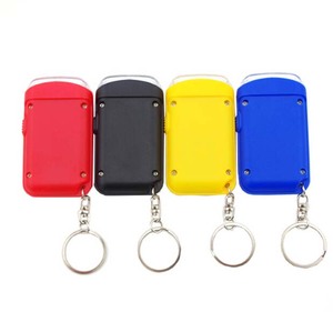 Porte-clés publicitaire fantaisie à énergie solaire avec 2 LED et fonction lampe torche - Product Image 2