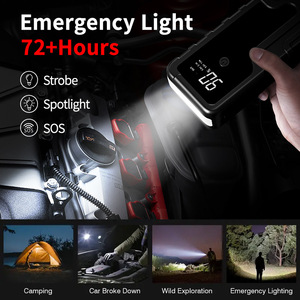 NOUVELLE PROMO EXCEPTIONNELLE : Démarreur de Voiture d'Urgence Électrique 12V 5000A avec Éclairage LED et Recharge de Téléphone Portable - Product Image 3