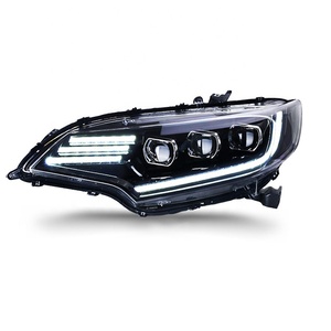 Feu avant pour Honda Fit Jazz 2014-2020, ensemble de phare LED avec assemblage séquentiel en ambre, lumière de jour - Product Image 2