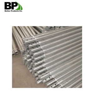 Pieux hélicoïdaux à arbre <span class=keywords><strong>rond</strong></span> en acier galvanisé perforé à prix compétitif avec rallonge - Product Image 2