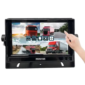 Moniteur d'observation arrière 4 CH Quad Touch 7 RV