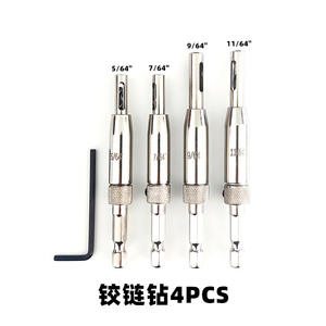Jeu de forets à charnière Sodaril 5/64 7/64 9/64 pouces, forets à perçage rapide pour le travail du bois - Product Image 5
