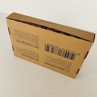 Doublure intérieure en papier kraft pour emballage, impression couleur, boîte avion en carton ondulé, personnalisable en usine