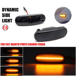 Amber Blinker luci di posizione laterali dinamiche per Fiat Doblo Fiorino Linea Panda Peugeot biper Citroen <span class=keywords><strong>Nemo</strong></span> Lancia luce di direzione - Product Image 3