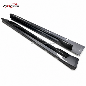 Faldones Laterales de Fibra de Carbono Giulia para <span class=keywords><strong>Alfa</strong></span> <span class=keywords><strong>Romeo</strong></span> Giulia 2.9T V6 520HP Quadrifoglio <span class=keywords><strong>GTAM</strong></span> - Product Image 5