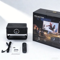 Proyector Inteligente Android 13 1080P Más Vendido, Proyector LCD para Cine en Casa, 300ANSI HD, Enfoque Automático, WIFI, BT, Chip Allwinner