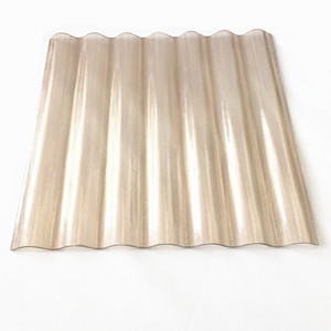 Tablero de techo de fibra de vidrio 60X60 \ Hoja de fibra de vidrio negra \ Hojas de techo corrugado transparente de plástico Uv de invernadero - Product Image 3