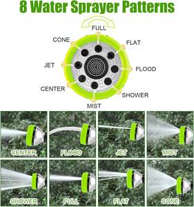 Accessoire de lavage pour <span class=keywords><strong>chien</strong></span> Pup Jet, mode pulvérisateur 8 en 1, matériau en zinc, origine Chine, buse de jardin, brosse de bain, 100cc, savon, arrosage - Product Image 2