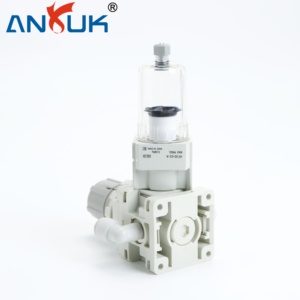 Regulador de presión de filtro de aire AF20 duradero 1/4 Puerto roscado 0.85MPa Max para herramientas de compresor de aire y líneas de montaje - Product Image 6