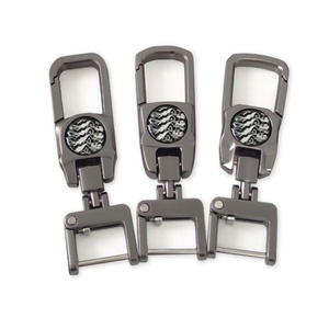 Wholesale Custom Logo Cartoon Fashion Cute Car Zinc Alloy Metal <b>Key</b> <b>Chains</b> with Stamped Design-Promotional Souvenir - Product Image 1