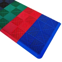 Panneaux de plancher de garage en plastique PP à emboîtement modulaire Intérieur Extérieur Magasin de voitures Parking Plancher Dalle Pavimento pour parking