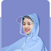 Ponchos de pluie légers en PVC pour adultes, imperméables, coupe-vent, pour moto et cyclomoteur