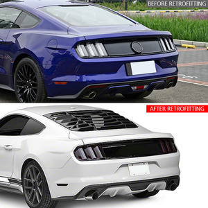Nuevo Kit de Decoración para la Puerta Trasera de Autos 2015-2019, con Rejilla de Vidrio, Garantía de 1 Año, para Mustang - Product Image 2