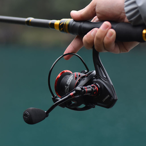 รอกสปินนิ่ง <span class=keywords><strong>LINNHUE</strong></span> รุ่น GS2000-7000 แกนโลหะ อัตราทด 5.0:1 แรงต้านสูงสุด 10 กก. รอกตกปลา รอกตกปลาคาร์พ รอกตกปลาทะเล - Product Image 4