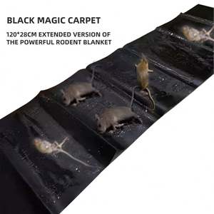 Manta Adhesiva para Ratones de Alta Calidad, No Tóxica, Negra, Venta Directa de Fábrica, Trampas Adhesivas para Ratones - Product Image 5