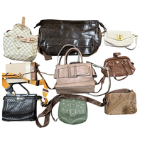 Sacs pour femmes d'occasion de qualité supérieure avec fermeture à glissière Styles variés Imperméables et durables Source directe d'usine Livraison aléatoire pour la revente