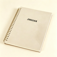 Carnet à couverture rigide personnalisé avec logo, pages épaissies, format A4/A5, pour entreprises