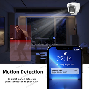 HongGlobal 4MP 5MP 2K <span class=keywords><strong>maison</strong></span> infrarouge Audio bidirectionnel <span class=keywords><strong>Surveillance</strong></span> intérieure caméra IP intelligente sécurité sans fil CCTV réseau caméra POE - Product Image 6