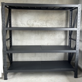 Étagères <span class=keywords><strong>de</strong></span> stockage en acier, rayonnages d'entrepôt, étagères <span class=keywords><strong>de</strong></span> <span class=keywords><strong>garage</strong></span>, rayonnages empilables en acier - Product Image 3