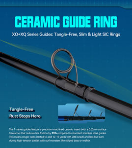 HONOREAL Seaguide SIC 30T Carbon 4.2m 4.5m 80-130g Porte-<span class=keywords><strong>moulinet</strong></span> en acier pour eau salée télescopique 6 sections 250g Cannes à pêche surf - Product Image 4