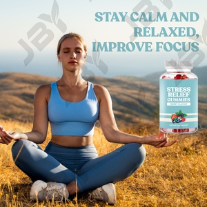 JBY 美味放松减压软糖，含有草本提取物，提供情感支持、促进平静和更好的休息 - Product Image 6