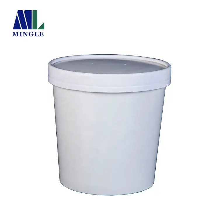 Biologisch Afbreekbaar Voedsel Container Wegwerp Papier Soep Cup Recyclebaar Cups