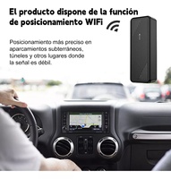 Mini traqueur GPS 4G à contrôle de positionnement en temps réel Portable à longue portée intégré dans les traqueurs GPS à batterie au Lithium 50Amh pour véhicules