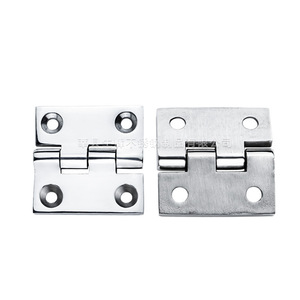 Bisagra simétrica de acero inoxidable brillante de 38, 40, 50 mm con acabado pulido a espejo para herrajes marinos - Product Image 4