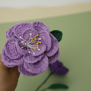 Exquisitos ramos tejidos a mano, hechos con lana, olívulas, <span class=keywords><strong>flores</strong></span> artificiales, por una tejedora, decoración para el hogar - Product Image 4