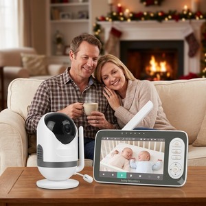 Monitor para Bebés WiFi de Modo Dual KT617T, Pantalla IPS de 5.5 Pulgadas, Cámara 720P, Largo Alcance de 300 Metros, Audio Bidireccional, Visión Nocturna Automática - Product Image 1