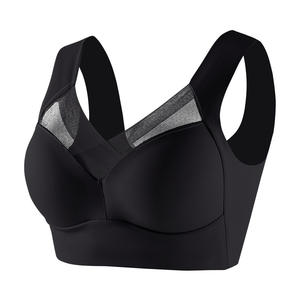 Bralette de Encaje <span class=keywords><strong>sin</strong></span> Costuras para Mujer, Sujetador Sexy de Encaje <span class=keywords><strong>sin</strong></span> Aros para Gimnasio, Fitness, Ejercicio, Top, Talla Grande - Product Image 5