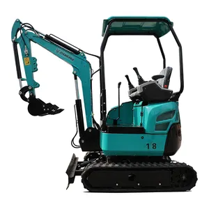 Good quality high and low speed machine mini quick change excavator trencher bagging excavator